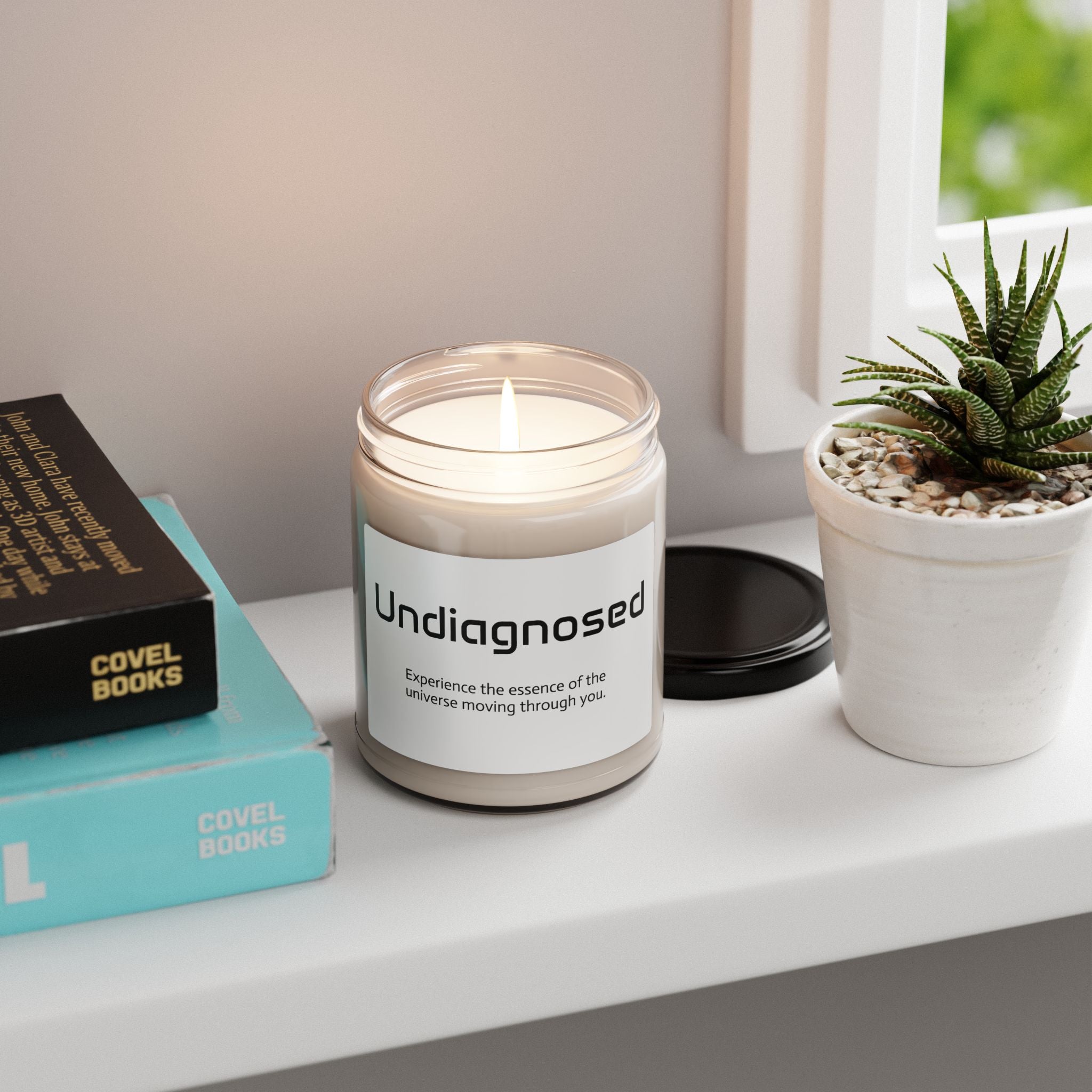 Undiagnosed Scented Soy Candle - 9oz, Relaxing Aromatherapy Candle, Gift for Mental Health Awareness, Home Decor, Relaxation & Self-Care