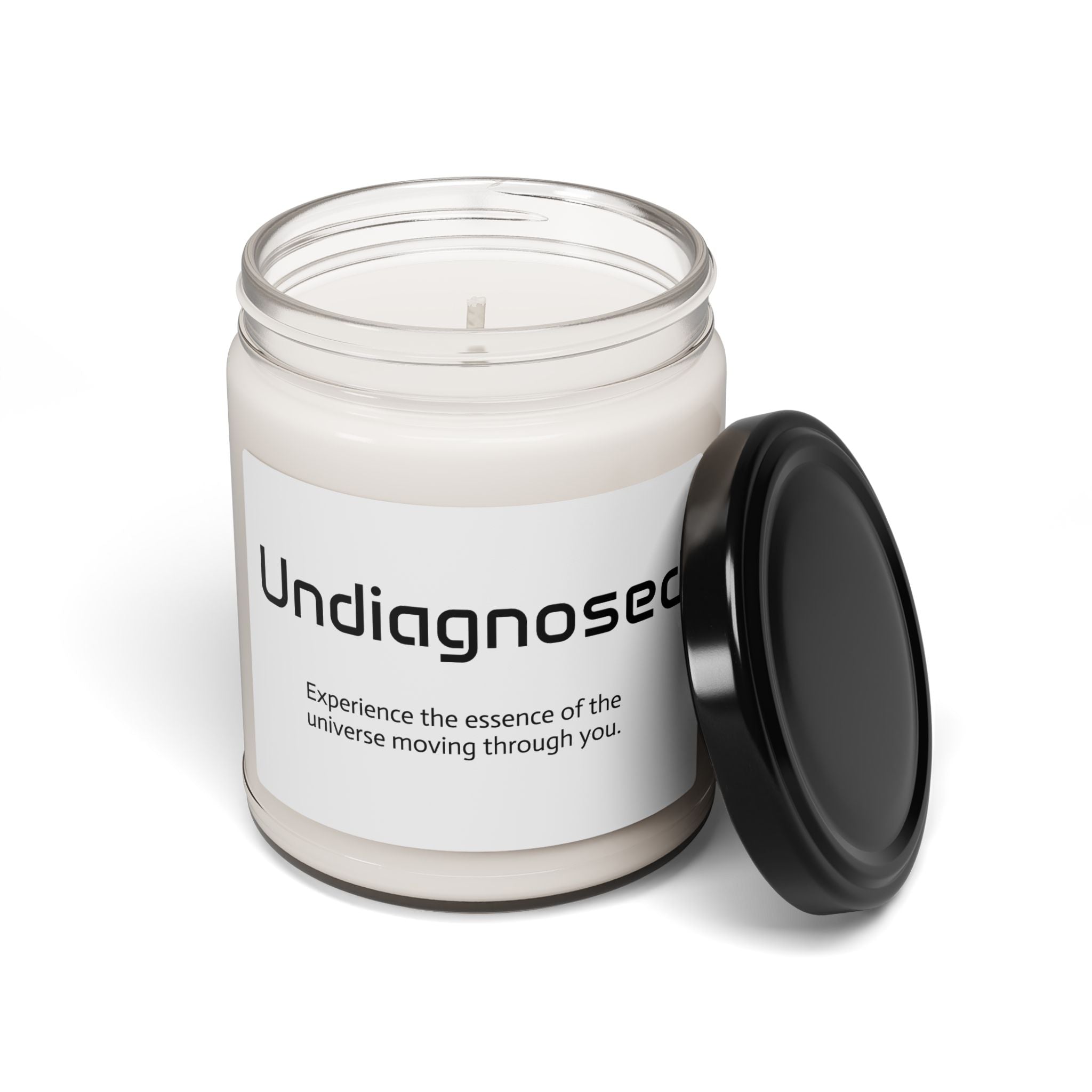 Undiagnosed Scented Soy Candle - 9oz, Relaxing Aromatherapy Candle, Gift for Mental Health Awareness, Home Decor, Relaxation & Self-Care