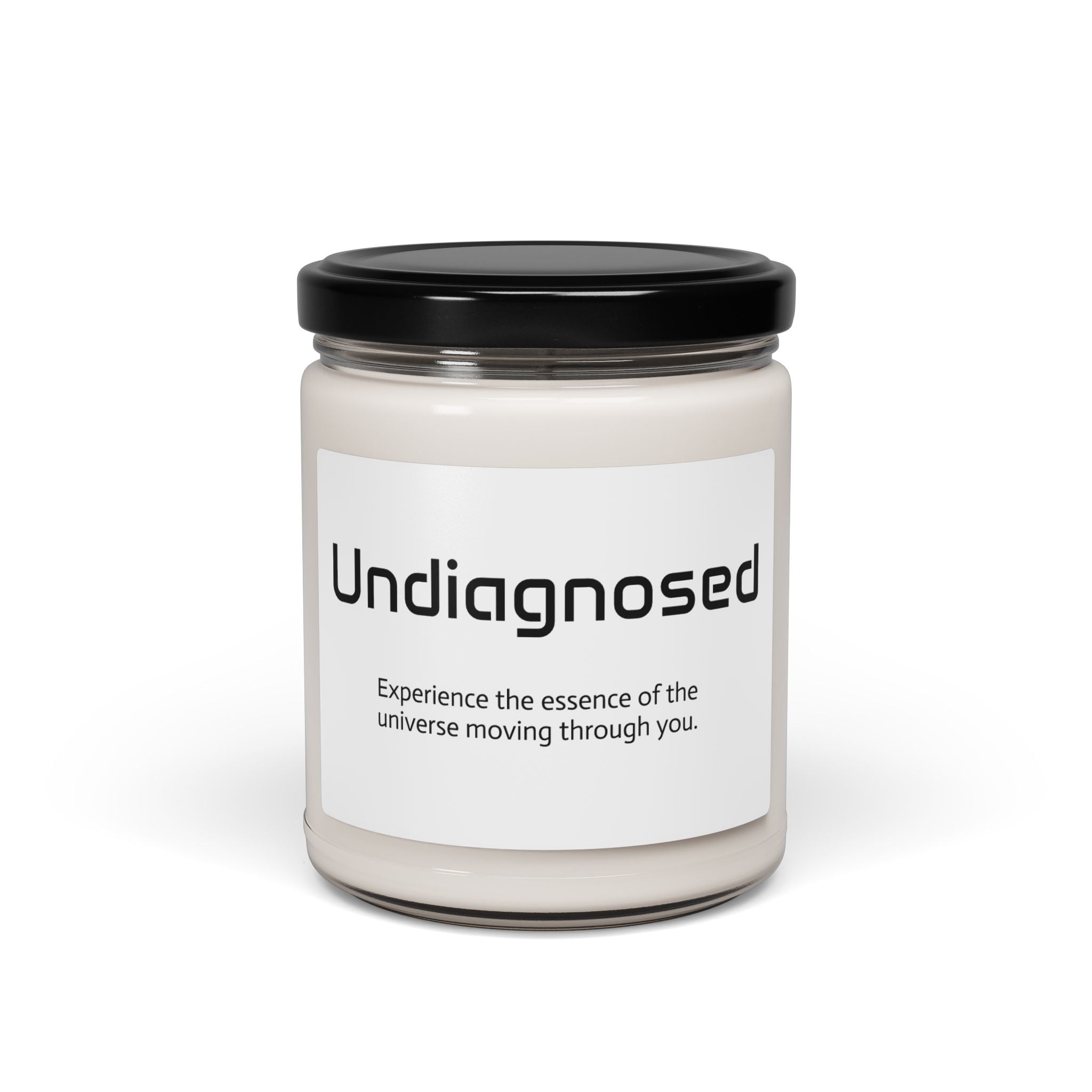 Undiagnosed Scented Soy Candle - 9oz, Relaxing Aromatherapy Candle, Gift for Mental Health Awareness, Home Decor, Relaxation & Self-Care